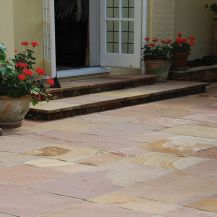 Sandstone Paving Modak Rose - Single Sizes