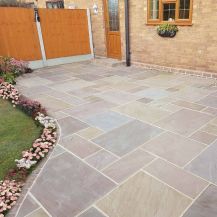 Sandstone Paving Raj Blend Patio Pack 19.52m²