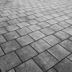 Is porcelain paving slippery?