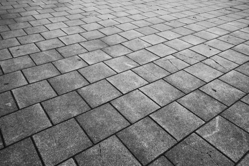 Is porcelain paving slippery?